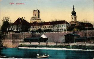 1913 Győr, Püspökvár, Dunapart (EK)