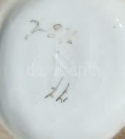 Díszes porcelán virágváza  / Chinaware vase 16 cm