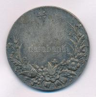 1930 k. "Pénzjegynyomda Sportegyesülete 1926" kétoldalas ezüstözött fém emlékérem. Szign.:...
