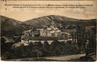 1916 Decan, Visoki Decani Monastery; medieval monastery (EB)