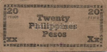 Fülöp szigetek/japán megszállás/gerilla kiadások 1941-44. 10P, 20P T:III