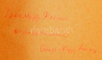 Ráth-Végh István: A pénz komédiája. DEDIKÁLT! Bp., 1957, Bibliotheca. 342p. Félvászon kötés, kissé kopottas állapotban.