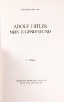 August Kubizek: Adolf Hitler mein Jugendfreund. Graz - Stuttgart,én.,Leopold Stocker. Német nyelven....