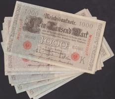 Német Birodalom/Császárság 1910. 1000M (12x) T:II-,III