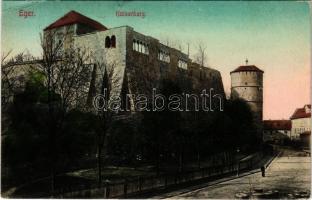 1909 Cheb, Eger; Kaiserburg. Hermann Poy / castle (fl)