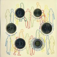 2011. 5Ft-200Ft (6xklf) forgalmi sor szettben, "Magyarország pénzérméi - Az Európai Unió Tanács...