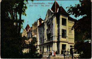 1916 Trencsénteplic, Trencianske Teplice; Deák villa. Wertheim Zsigmond kiadása / villa (EB)