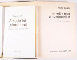 Medgyessy László: A kijelentés "néma" tanúi. Bevezetés a bibliai numizmatikába. + Káplár L...