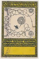 1917 Varietenummer 9: Aldo Mario Brasso, Todessprungkünstler. Wiener Werkstätte No. 86. s: Moriz Jun...