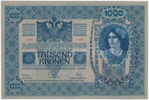 1902. 1000K "1129 28791" piros "MAGYARORSZÁG" felülbélyegzéssel T:UNC
Hungary 1...