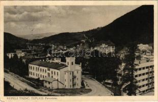 1935 Trencsénteplic, Trencianske Teplice; látkép. Zalcik és Ondreicka kiadása / general view (fl)