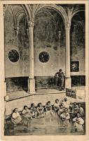 Trencsénteplic, Trencianske Teplice; Kúpele Sina / Sina fürdő, belső / spa, bathhouse, interior (EK)