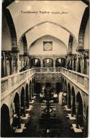 1919 Trencsénteplic, Trencianske Teplice; Kúpele Sina / Sina fürdő, belső / spa, bathhouse, interior (EK)