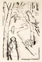 Molnár C. Pál újságrajzai és könyvillusztrációi. Bp., 1999, Ferenczy Galéria. Papír mappában, jó áll...