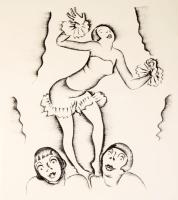 Molnár C. Pál újságrajzai és könyvillusztrációi. Bp., 1999, Ferenczy Galéria. Papír mappában, jó áll...