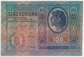 1912. 100K "2294 70938" T:UNC / Hungary 1912. 100 Korona "2294 70938" C:UNC
Ada...