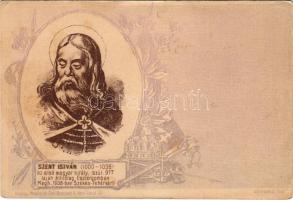 Szent István, az első magyar király. Moskovits Emil kiadása (fl)