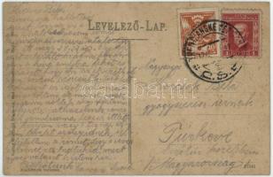 Trencsénteplic, Trencianske Teplice; Viktória nyaraló. Wertheim Zsigmond kiadása / villa (EB)