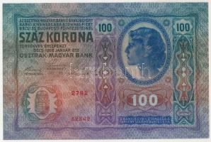 1912. 100K "2792 62342", "Ausgegeben nach dem 4. Oktober 1920" felülbélyegzéssel...
