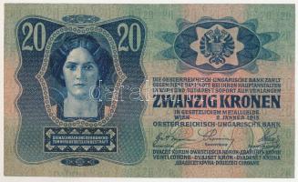 1913. 20K "2289 946560" T:AU / Hungary 1913. 20 Korona "2289 946560" C:AU
Adamo...