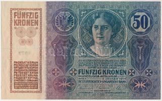 1914. 50K "1073 852793" T:UNC / Hungary 1914. 50 Korona "1073 852793" C:UNC
Ada...