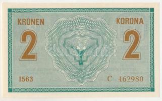 1914. 2K "C 1563 462980" T:UNC / Hungary 1914. 2 Korona "C 1563 462980" C:UNC
A...