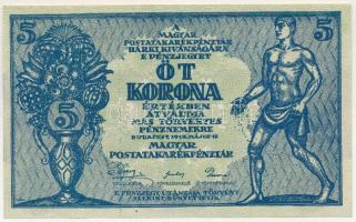 1919. 5K "MÁS TÖRVÉNYES..." , "058 387.777" T:UNC / Hungary 1919. 5 Korona &quot...