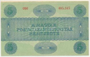 1919. 5K "OSZTRÁK-MAGYAR BANK...", "016 405.345" T:AU / Hungary 1919. 5 Korona w...