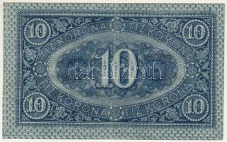 1919. július 15. 10K "1031 047971" T:XF felület csillog / Hungary 15th July 1919. 10 Koron...