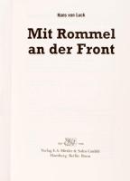 Hans von Luck: Mit Rommel and der Front. Hamburg-Berlin-Bonn, 2006, E. S. Mittler &amp; Sohn. Né...