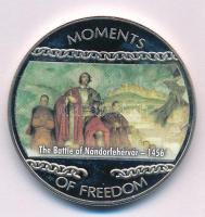 Libéria 2004. 10$ "Szabadság pillanatai - A nándorfehérvári ütközet 1456" kapszulában, MÉF...