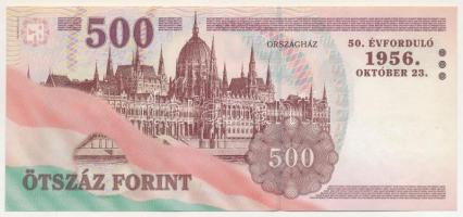 2006. 500Ft "A forradalom 50. évfordulója 1956. október 23.", "EB 0275842" T:AU
...