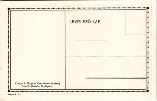 Cserkész művészlap. A Magyar Cserkészszövetség Kiadóvállalata kiadása / Hungarian boy scout art post...