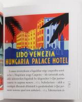 Bőröndczímkék. Tandem Grafikai Stúdió Anno sorozata. Bp., én., Tandem Grafikai Stúdió. Gazdag képany...