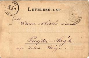 1900 Herkulesfürdő, Baile Herculane; Mehádia vízesés. Raichl Sándor junior kiadása / Mehádia-Wasserf...