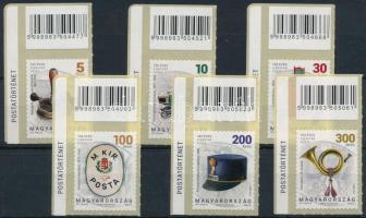 2017 Postatörténet (I.) vonalkódos öntapadós sor