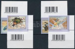 2014 Magyarország állatvilága (VIII.) ívsarki vonalkódos sor