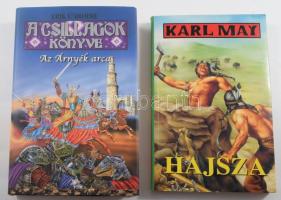 Vegyes ifjúsági regény tétel, 8 kötet: Gárdonyi Géza: Egri csillagok.; Móricz Zsigmond: Légy jó mind...