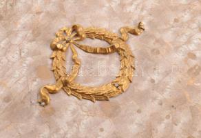 Ezüst (Ag) nyelű 6 személyes süteményes készlet. 1902-1937 közötti behozatali fémjel, díszdobozban, ...