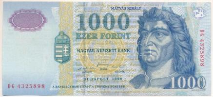 1998. 1000Ft "DG 4325898" T:UNC Adamo F55.6