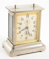 cca 1890-1910 Junghans asztali óra, jelzett, fogója hiányzik, m: 16 cm