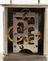 cca 1890-1910 Junghans asztali óra, jelzett, fogója hiányzik, m: 16 cm