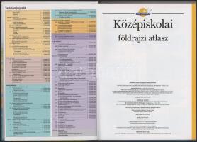 Középiskolai földrajzi atlasz. Bp., 2010, Cartographia, 144 p. Kiadói kartonált papírkötés