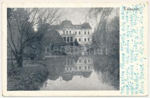 1931 Válaszút, Rascruci; Báró Bánffy kastély / castle (EK)