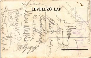 1926 Cserkész Nemzeti Nagytábor 1926. július 9-23. Újpesti Népsziget / Hungarian boy scout art postc...