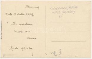 1927 Anina, Stájerlakanina, Stájerlak, Steierdorf; fűrésztelep, fatelep, iparvasút / sawmill, lumber...