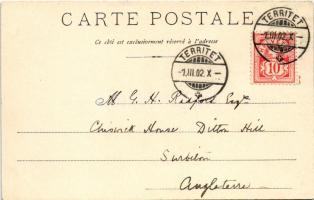 1902 Trainage de Bois en hiver / Timber hauling in winter (EK)