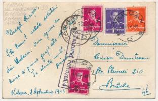 1943 Vulkán, Zsilyvajdejvulkán, Jiu-Vaidei-Vulcan, Vulcan; Római katolikus templom / Roman Catholic ...