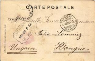 1905 Chamonix, La Mer de Glace (fl)