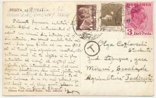 1938 Resica, Resita; Vedere generala. Fratii Deutsch / vasgyár, iparvasút / iron works, factory, ind...